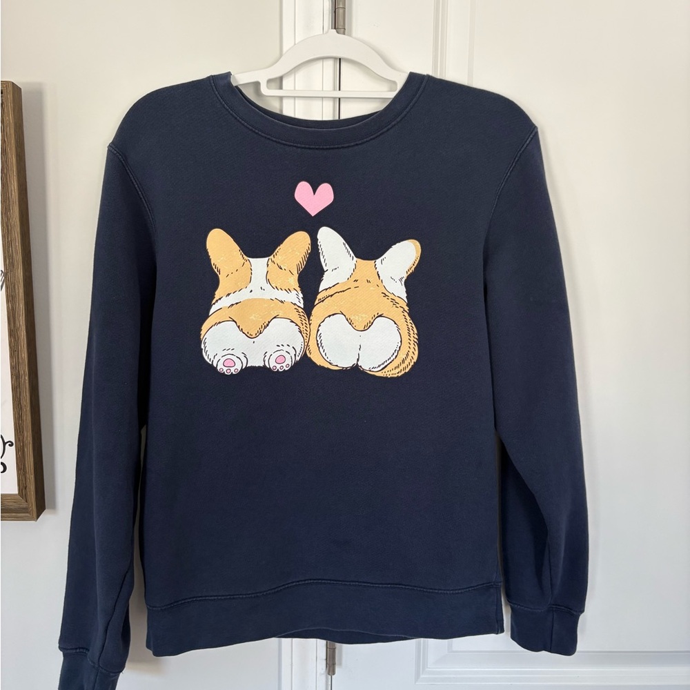 Boxlunch Corgi Graphic Sweatshirt